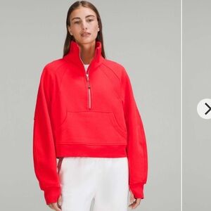 Lululemon Scuba Oversized Funnel Neck Half Zip